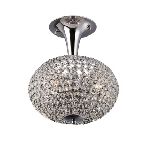 Vado Crystal Ceiling Lights Diyas Flush Crystal Fittings Vado Crystal Ceiling Lights Diyas Flush Crystal Fittings